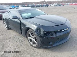 2014 Chevrolet Camaro LT z VIN 2G1FC1E37E9299728, wystawiony jako IAAI lot #41773861 z przebiegiem 140 105 mil mil oraz . Historia ofert i sprzedaży dostępna na DreamBid. Obrazek 1.