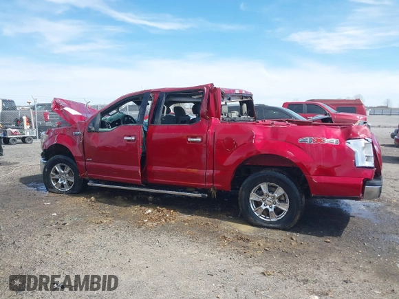 2016 Ford F-150 XLT with VIN 1FTEW1EP3GKF61243, listed as a IAAI auction lot 41842070 with 1 mi miles. Bid and sale history available at carsss.com. Image 14.