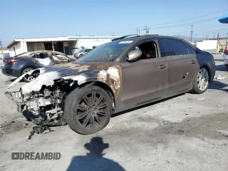 2015 Audi A8 3.0T with VIN WAU3GAFD7FN040450, listed as a Copart auction lot 52540785 with Not provided miles and Salvage title. Bid and sale history available at DreamBid. Image 1.