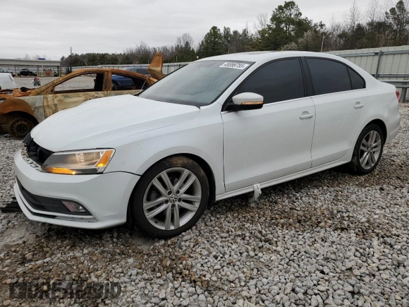 2015 Volkswagen Jetta Sedan 2.0L TDI SEL with VIN 3VWLA7AJ6FM266118, listed as a Copart auction lot 48086755 with 83,921 mi miles and Salvage Title. Bid and sale history available at carsss.com. Image 1.