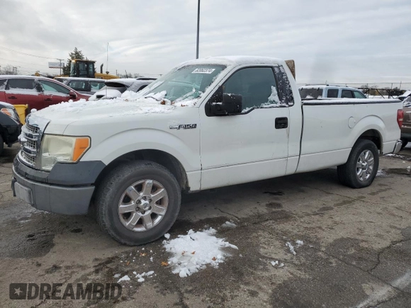 2009 Ford F-150 XL with VIN 1FTPF12V39KC05843, listed as a Copart auction lot 44594395 with 114,521 mi miles and Salvage Title. Bid and sale history available at carsss.com. Image 1.