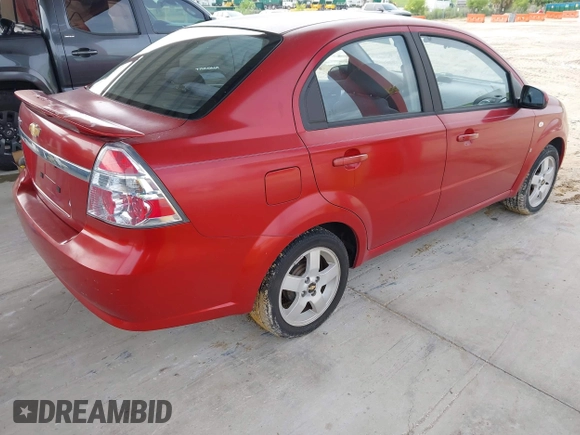 2007 Chevrolet Aveo LT with VIN KL1TG566X7B153881, listed as a IAAI auction lot 42626501 with 122,555 mi miles and . Bid and sale history available at DreamBid. Image 4.