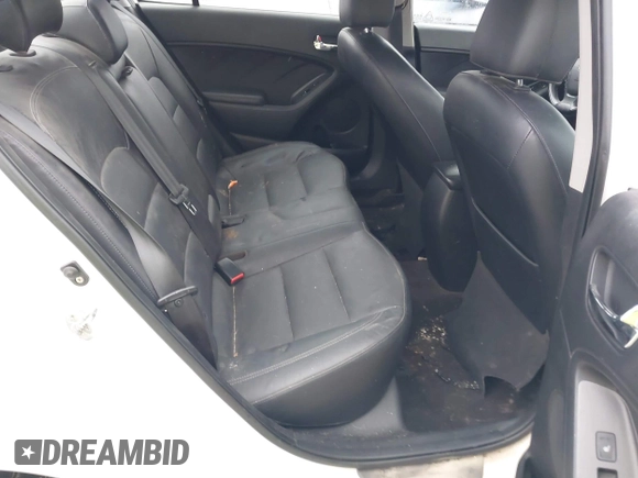 2015 Kia Forte EX with VIN KNAFZ4A86F5300520, listed as a IAAI auction lot 41473046 with 214,971 mi miles. Bid and sale history available at carsss.com. Image 8.