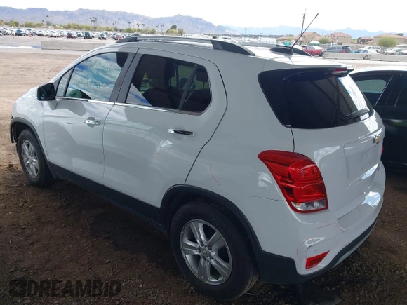 2020 Chevrolet Trax LT with VIN 3GNCJLSB4LL171777, listed as a IAAI auction lot 41789393 with 39,130 mi miles and . Bid and sale history available at DreamBid. Image 15.