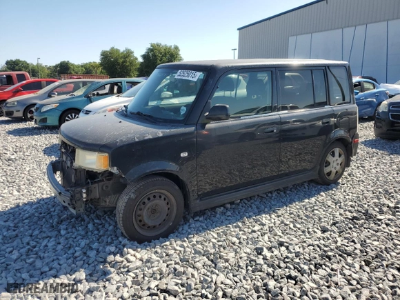 2004 Scion xB with VIN JTLKT324440162662, listed as a Copart auction lot 52525015 with 0 mi miles and Salvage Title. Bid and sale history available at carsss.com. Image 1.