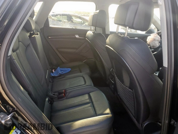 2018 Audi Q5 Premium Plus with VIN WA1BNAFY2J2167442, listed as a Copart auction lot 52931425 with 73,544 mi miles and Salvage Title. Bid and sale history available at DreamBid. Image 11.