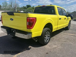 2021 Ford F-150 XL with VIN 1FTFW1E10MFC27191, listed as a Copart auction lot 54601625 with 101,784 mi miles and Clean Title. Bid and sale history available at carsss.com. Image 4.