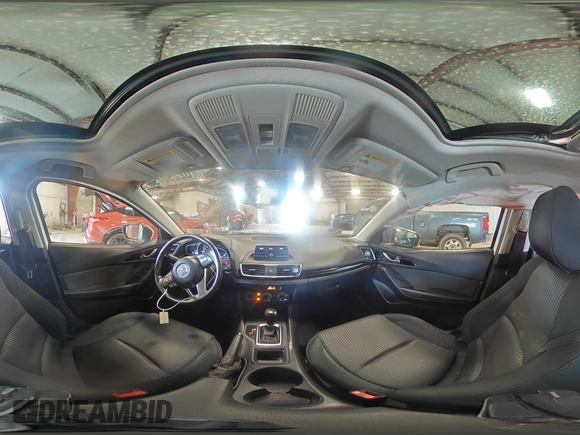 2014 Mazda 3 i Touring with VIN JM1BM1V72E1130503, listed as a Copart auction lot 62290795 with 189,151 mi miles and Salvage title. Bid and sale history available at DreamBid. Image 14.