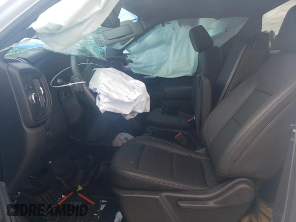 2023 GMC Sierra 1500 with VIN 3GTNHAED3PG354181, listed as a Copart auction lot 67468104 with 7,313 mi miles and Salvage Title. Bid and sale history available at DreamBid. Image 7.