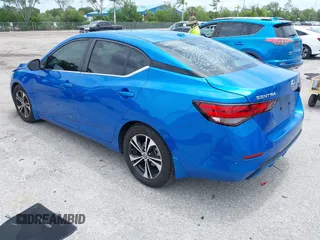 2020 Nissan Sentra SV with VIN 3N1AB8CV6LY266821, listed as a IAAI auction lot 42611492 with 57,362 mi miles and . Bid and sale history available at DreamBid. Image 3.