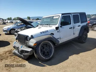 2023 Jeep Wrangler z VIN 1C4JJXN65PW651137, wystawiony jako Copart lot #56337465 z przebiegiem 22 349 mil mil oraz Szkoda całkowita • Salvage title. Historia ofert i sprzedaży dostępna na DreamBid. Obrazek 1.