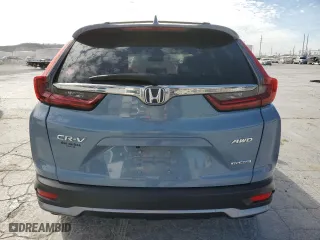 2020 Honda CR-V Touring with VIN 5J6RW2H92LL029632, listed as a Copart auction lot 50705545 with 95,629 mi miles and Salvage Title. Bid and sale history available at carsss.com. Image 6.