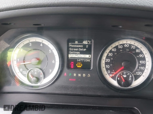 2016 Ram 1500 Express z VIN 1C6RR7FG5GS184948, wystawiony jako IAAI lot #41836159 z przebiegiem 147 710 mil mil oraz . Historia ofert i sprzedaży dostępna na DreamBid. Obrazek 7.