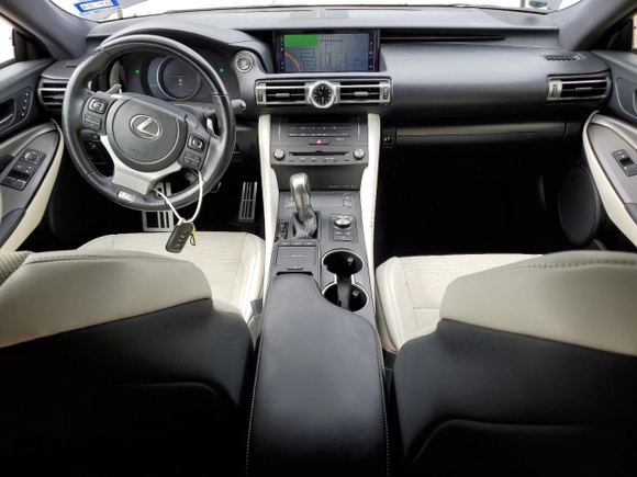 2022 Lexus RC with VIN JTHGA5BC4N5012158, listed as a Copart auction lot 80942544 with 45,644 mi miles and Salvage Title. Bid and sale history available at carsss.com. Image 8.