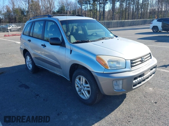 2003 Toyota RAV4 with VIN JTEGH20V930112908, listed as a IAAI auction lot 41881480 with 159,925 mi miles. Bid and sale history available at carsss.com. Image 1.