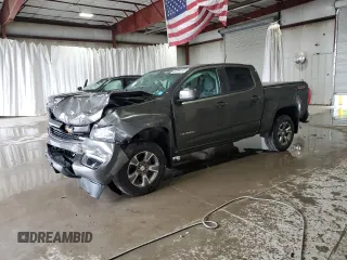 2018 Chevrolet Colorado 4WD Z71 z VIN 1GCGTDEN5J1208162, wystawiony jako Copart lot #56304155 z przebiegiem Nie podano mil oraz Szkoda całkowita • Salvage title. Historia ofert i sprzedaży dostępna na DreamBid. Obrazek 1.