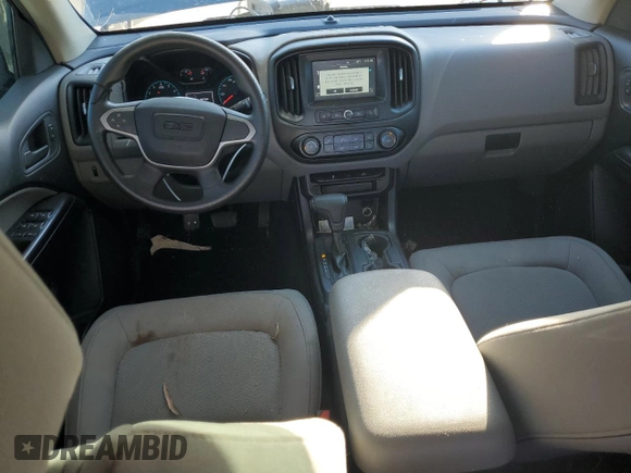 2017 GMC Canyon 2WD with VIN 1GTG5BEA7H1227043, listed as a Copart auction lot 77062374 with 101,338 mi miles and Salvage Title. Bid and sale history available at carsss.com. Image 8.