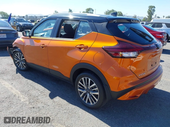 2023 Nissan Kicks SV with VIN 3N1CP5CV3PL525745, listed as a IAAI auction lot 42232733 with 29,902 mi miles and . Bid and sale history available at DreamBid. Image 3.