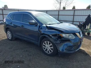 2016 Nissan Rogue SV with VIN 5N1AT2MT7GC924404, listed as a IAAI auction lot 41903162 with 76,736 mi miles. Bid and sale history available at carsss.com. Image 1.