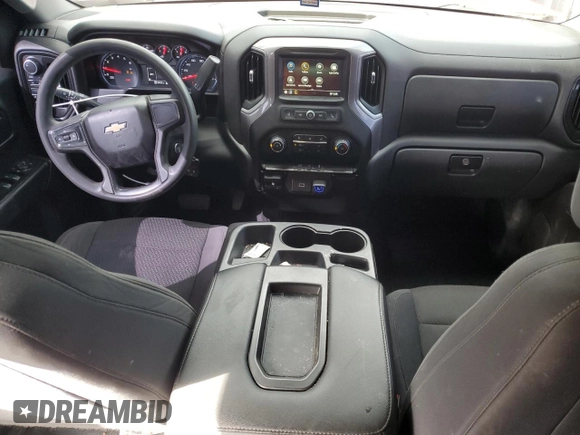 2019 Chevrolet Silverado 1500 Custom with VIN 3GCPYBEH8KG216596, listed as a Copart auction lot 49836325 with 165,756 mi miles and Salvage Title. Bid and sale history available at DreamBid. Image 8.
