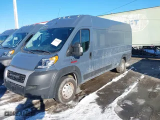 2021 Ram ProMaster Cargo Van with VIN 3C6MRVJG0ME549606, listed as a IAAI auction lot 41256132 with 63,289 mi miles. Bid and sale history available at carsss.com. Image 17.