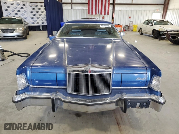 1976 Lincoln Continental with VIN 0000006Y89A895848, listed as a Copart auction lot 45959455 with 33,426 mi miles and Clean Title. Bid and sale history available at DreamBid. Image 5.