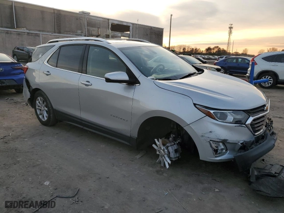 2019 Chevrolet Equinox LT with VIN 3GNAXUEV7KL326743, listed as a Copart auction lot 85813084 with 72,821 mi miles and Salvage Title. Bid and sale history available at carsss.com. Image 4.