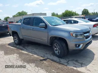 2018 Chevrolet Colorado 4WD Z71 z VIN 1GCGTDENXJ1247717, wystawiony jako IAAI lot #42557264 z przebiegiem 91 463 mil mil oraz . Historia ofert i sprzedaży dostępna na DreamBid. Obrazek 1.