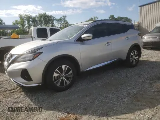 2021 Nissan Murano SV z VIN 5N1AZ2BS9MC111571, wystawiony jako Copart lot #57509925 z przebiegiem 176 684 mil mil oraz Czysty tytuł • Clean title. Historia ofert i sprzedaży dostępna na DreamBid. Obrazek 1.