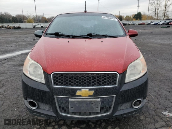 2009 Chevrolet Aveo 2LT z VIN KL1TG66E59B652927, wystawiony jako Copart lot #81853464 z przebiegiem 113 538 mil mil oraz Szkoda całkowita • Salvage title. Historia ofert i sprzedaży dostępna na DreamBid. Obrazek 5.