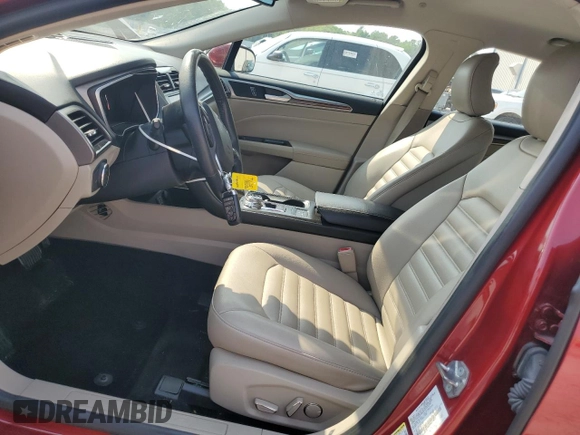 2019 Ford Fusion Hybrid SEL with VIN 3FA6P0MU9KR136851, listed as a Copart auction lot 51752575 with 104,637 mi miles and Salvage Title. Bid and sale history available at carsss.com. Image 7.