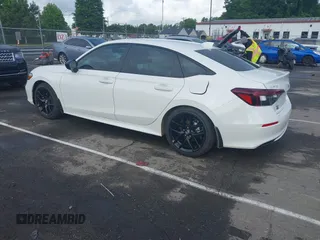 2025 Honda Civic Sport with VIN 2HGFE2F5XSH543480, listed as a IAAI auction lot 42229756 with 3,515 mi miles and . Bid and sale history available at DreamBid. Image 3.