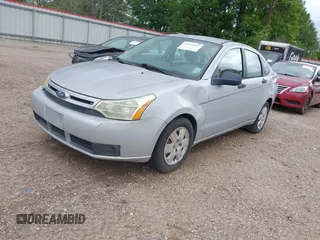 2008 Ford Focus S with VIN 1FAHP34N68W296159, listed as a IAAI auction lot 41913547 with 158,955 mi miles. Bid and sale history available at carsss.com. Image 2.