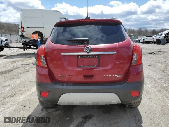 2015 Buick Encore Convenience with VIN KL4CJFSB5FB234296, listed as a Copart auction lot 53445915 with 121,974 mi miles and Clean Title. Bid and sale history available at carsss.com. Image 6.