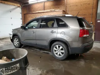 2013 Kia Sorento LX with VIN 5XYKTCA64DG327313, listed as a Copart auction lot 52108515 with 147,762 mi miles and Salvage Title. Bid and sale history available at carsss.com. Image 2.