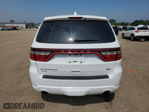 2016 Dodge Durango R/T with VIN 1C4SDJCTXGC411214, listed as a Copart auction lot 59897985 with Not provided miles and Salvage title. Bid and sale history available at DreamBid. Image 6.