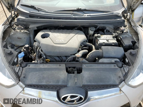 2013 Hyundai Veloster w/Black Int с VIN KMHTC6AD4DU139261, выставлен на аукционе Copart как лот 56175095 с пробегом 148 483 миль миль и Чистый • Clean title. История ставок и продаж доступна на DreamBid. Изображение 11.