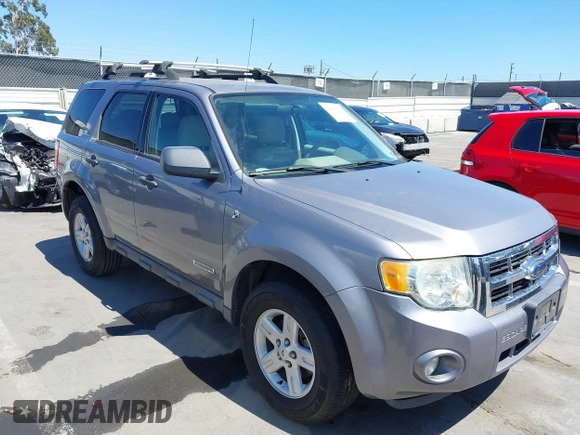 2008 Ford Escape Hybrid z VIN 1FMCU49H88KB89767, wystawiony jako IAAI lot #42650593 z przebiegiem 127 093 mil mil oraz . Historia ofert i sprzedaży dostępna na DreamBid. Obrazek 1.