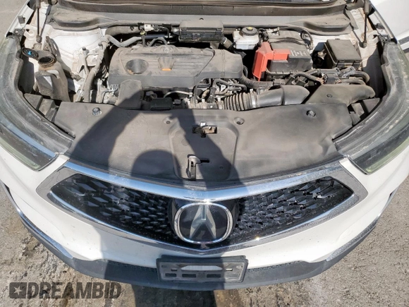 2020 Acura RDX Technology with VIN 5J8TC1H50LL005861, listed as a Copart auction lot 60328165 with 68,602 mi miles and Salvage title. Bid and sale history available at DreamBid. Image 12.