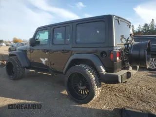 2023 Jeep Wrangler Sport S with VIN 1C4HJXDG3PW646818, listed as a Copart auction lot 77016834 with 12,118 mi miles and Clean Title. Bid and sale history available at DreamBid. Image 2.