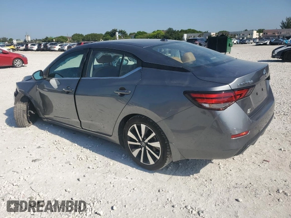 2021 Nissan Sentra SV z VIN 3N1AB8CV6MY325660, wystawiony jako Copart lot #57029355 z przebiegiem 53 192 mil mil oraz Szkoda całkowita • Salvage title. Historia ofert i sprzedaży dostępna na DreamBid. Obrazek 2.