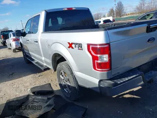 2018 Ford F-150 XL with VIN 1FTFW1EG3JFB90993, listed as a IAAI auction lot 41810543 with 63,257 mi miles. Bid and sale history available at carsss.com. Image 3.