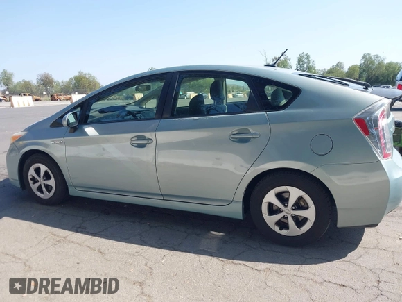 2014 Toyota Prius Four with VIN JTDKN3DU2E1765639, listed as a IAAI auction lot 42433480 with 97,083 mi miles and . Bid and sale history available at DreamBid. Image 14.