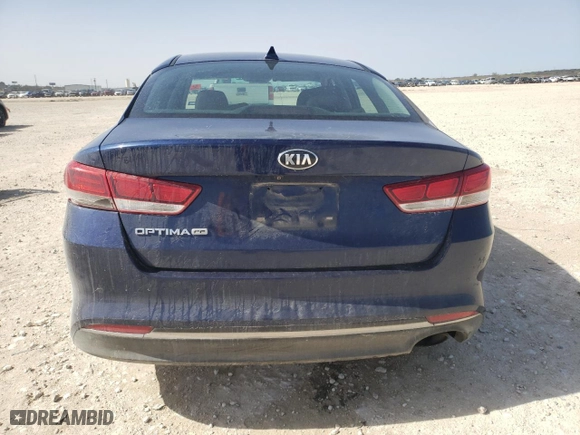 2018 Kia Optima LX with VIN 5XXGT4L36JG217345, listed as a Copart auction lot 47450205 with 124,796 mi miles and Salvage Title. Bid and sale history available at carsss.com. Image 6.