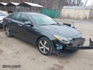 2019 Kia Optima LX with VIN 5XXGT4L33KG379368, listed as a IAAI auction lot 41487477 with 71,868 mi miles. Bid and sale history available at carsss.com. Image 1.
