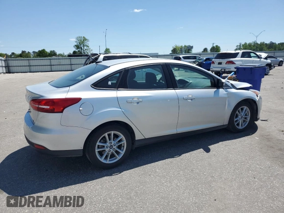 2018 Ford Focus SE with VIN 1FADP3FE0JL202442, listed as a Copart auction lot 53468725 with 106,119 mi miles and Salvage title. Bid and sale history available at DreamBid. Image 3.