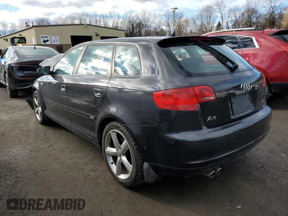 2008 Audi A3 S-Line with VIN WAUKD78PX8A086735, listed as a Copart auction lot 85099384 with 67,457 mi miles and Salvage Title. Bid and sale history available at carsss.com. Image 2.