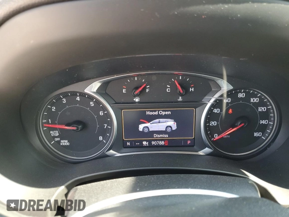 2019 GMC Terrain Denali with VIN 3GKALSEX1KL261290, listed as a Copart auction lot 59987895 with 90,788 mi miles and Salvage title. Bid and sale history available at DreamBid. Image 9.