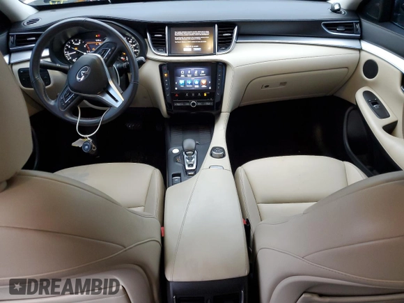 2019 Infiniti QX50 LUXE with VIN 3PCAJ5M34KF136350, listed as a Copart auction lot 37746743 with 48,540 mi miles. Bid and sale history available at carsss.com. Image 8.