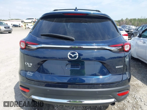 2022 Mazda CX-9 Grand Touring with VIN JM3TCBDY0N0625223, listed as a IAAI auction lot 41811019 with 34,982 mi miles. Bid and sale history available at carsss.com. Image 17.